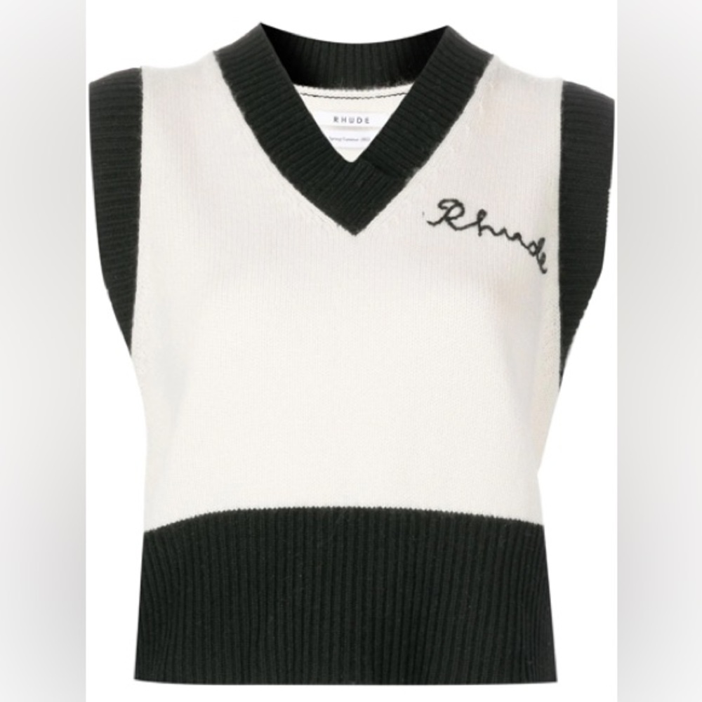 Rhude Script Logo Vest - Picture 2 of 7